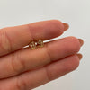 Topos Signo de Pesos Oro amarillo 18k 0,55 Gr / 4,5 mm