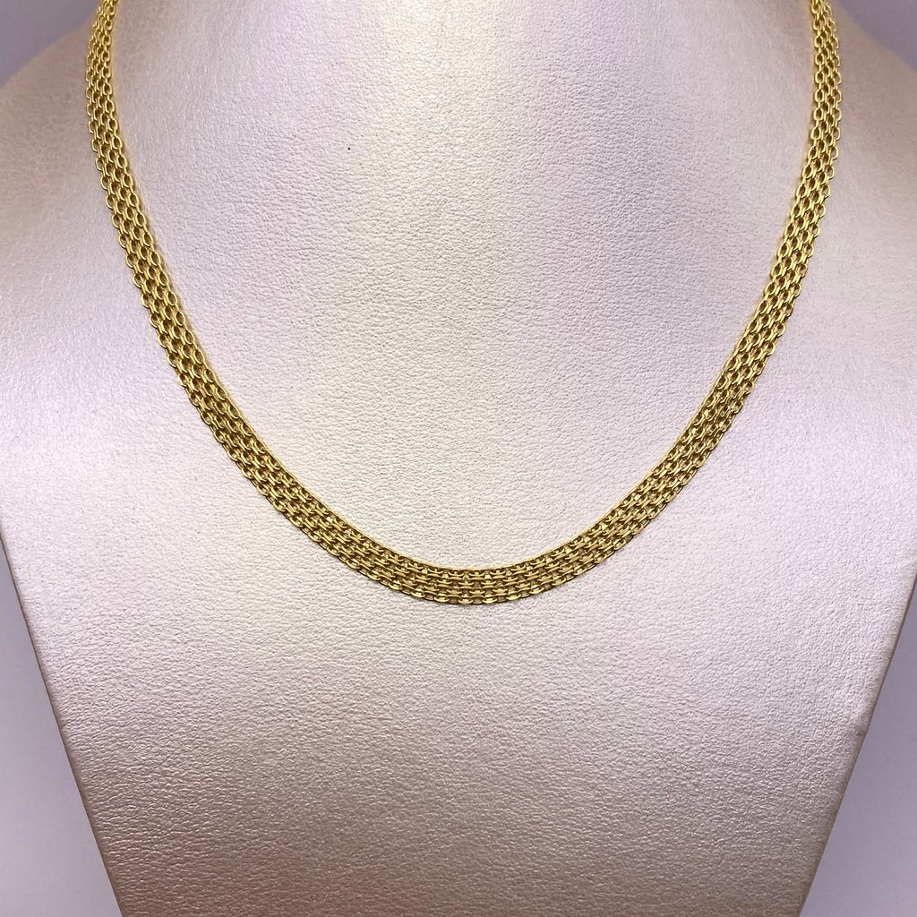 Cadena It China Oro amarillo 18k +1 / 7,4 Gr / 4,6 mm / 60 Cm