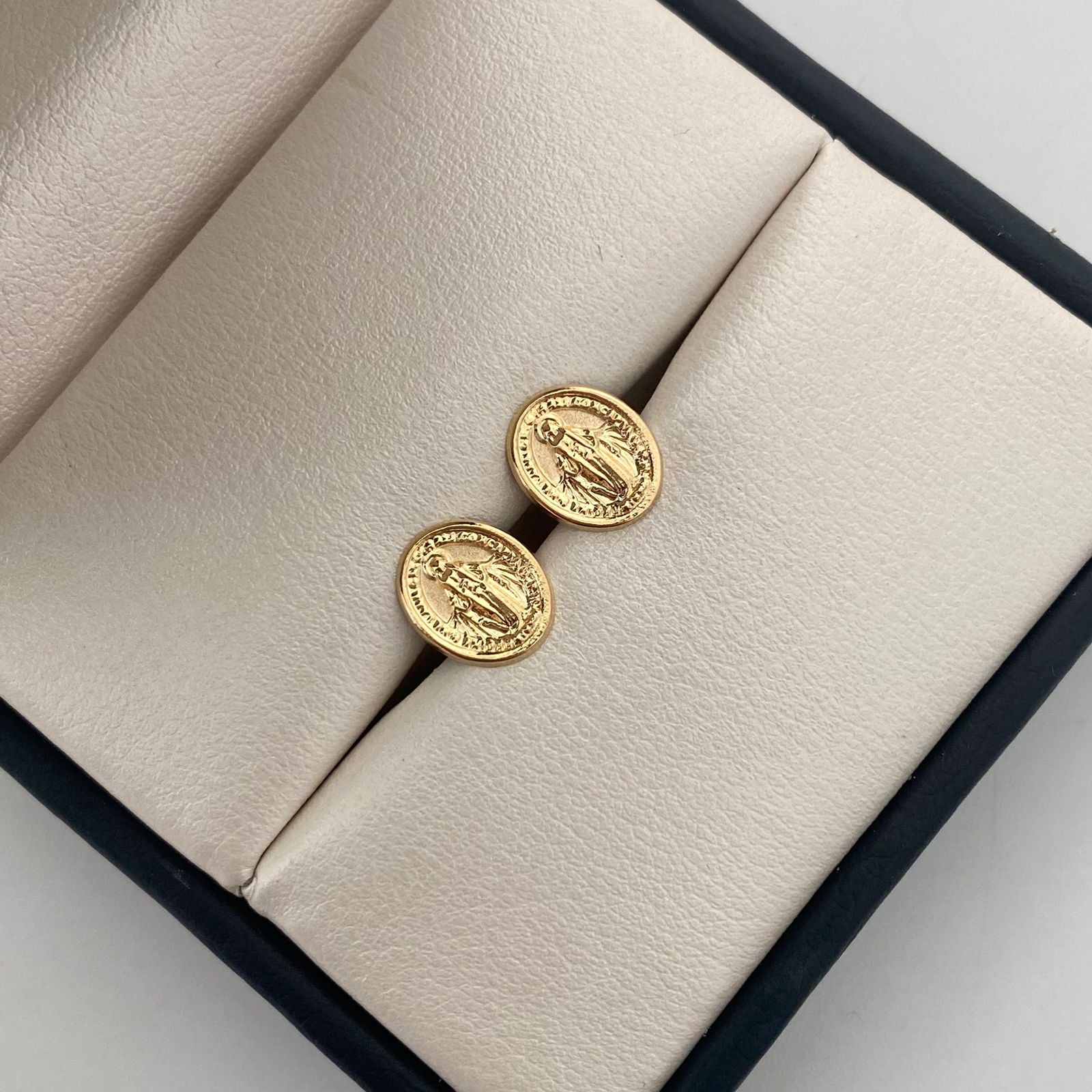 Topos Virgen Milagrosa Oro amarillo 18k 0,9 Gr / 8,7 mm