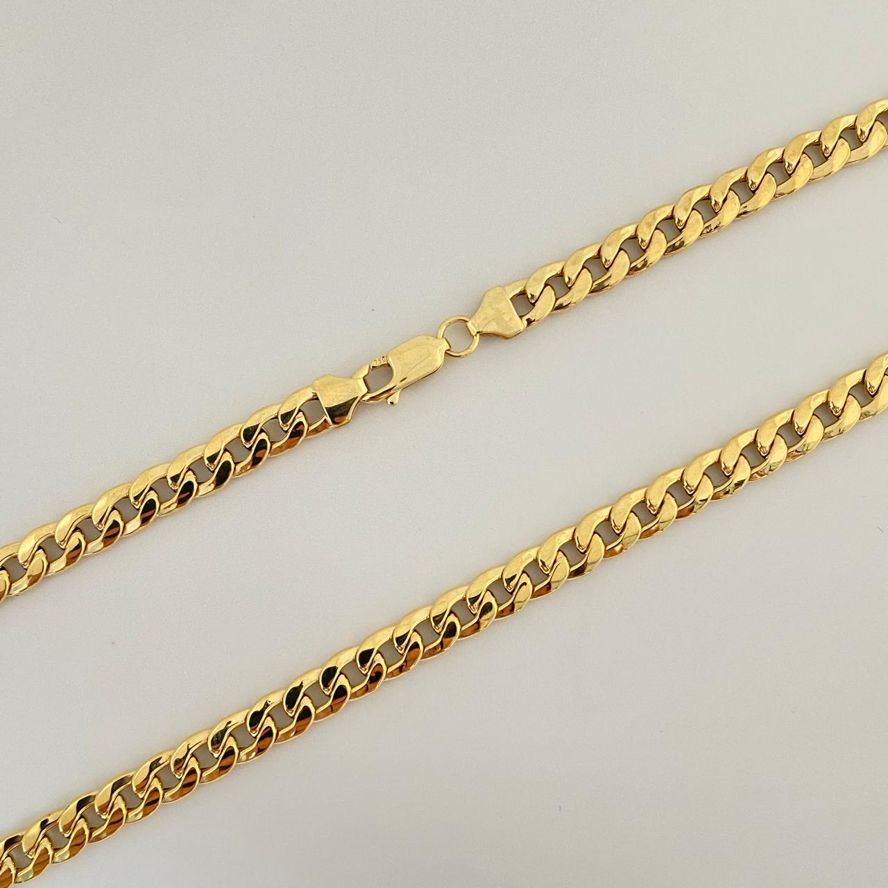 Cadena It cubana inflada Oro amarillo 18k +1 / 10,3 Gr / 5,5 mm / 60 Cm