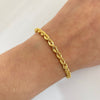 Pulso It lazo Oro amarillo 18k +1 / 4,10 Gr / 3,8 mm / 22 Cm