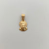 Dije Rostro Oro amarillo 18k 0,65 Gr / 9,4 mm / 2 Cm
