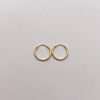 Candonga imperdibles Oro amarillo 18k 0,45 Gr / 1 Cm