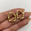 Candonga melchocha lisa Oro amarillo 1,75 Gr / 2 Cm