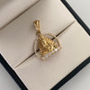 Dije Guadalupe casting Oro amarillo 18k 6,95 Gr / 20 mm / 2,7 Cm