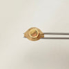Anillo circulo central Oro amarillo 18k / Talla 7 3/4 / 1,9 Gr