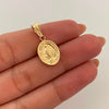 Dije Virgen Milagrosa Oro amarillo 18k 0,9 Gr / 11,6 mm / 2,4 Cm