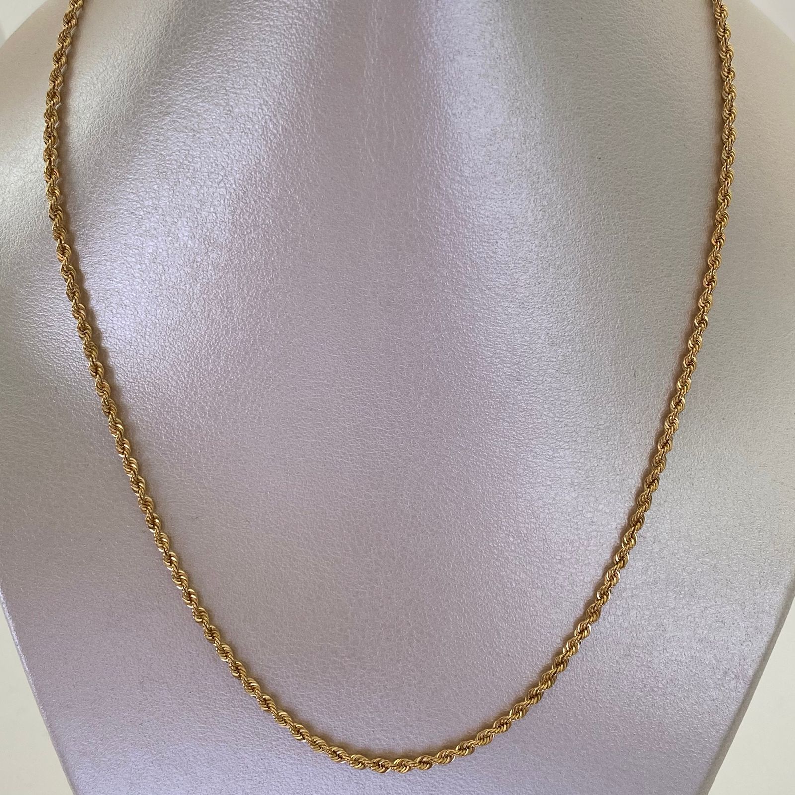 Cadena It Lazo Oro amarillo 18k +1 / 3,8 Gr / 2,3 mm / 60 Cm