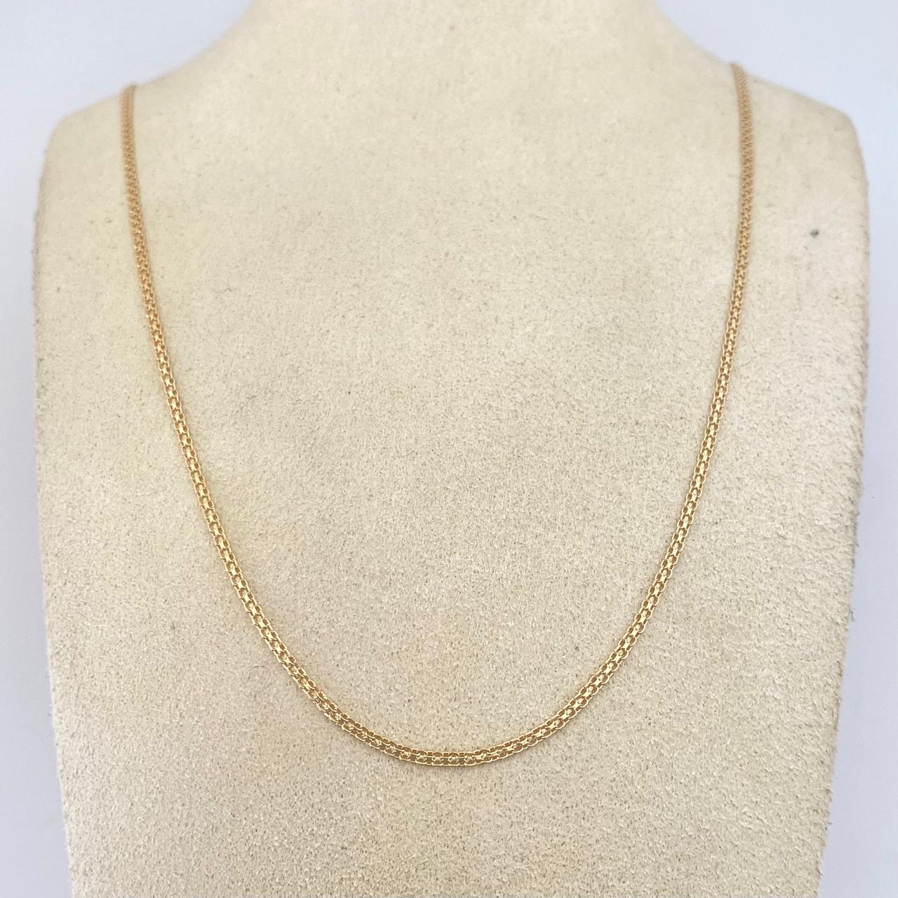 Cadena It mini china Oro amarillo 18k +1 / 3,10 Gr / 1,5 mm / 60 Cm