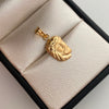 Dije Rostro Oro amarillo 18k 0,85 Gr / 10,3 mm / 2,3 Cm