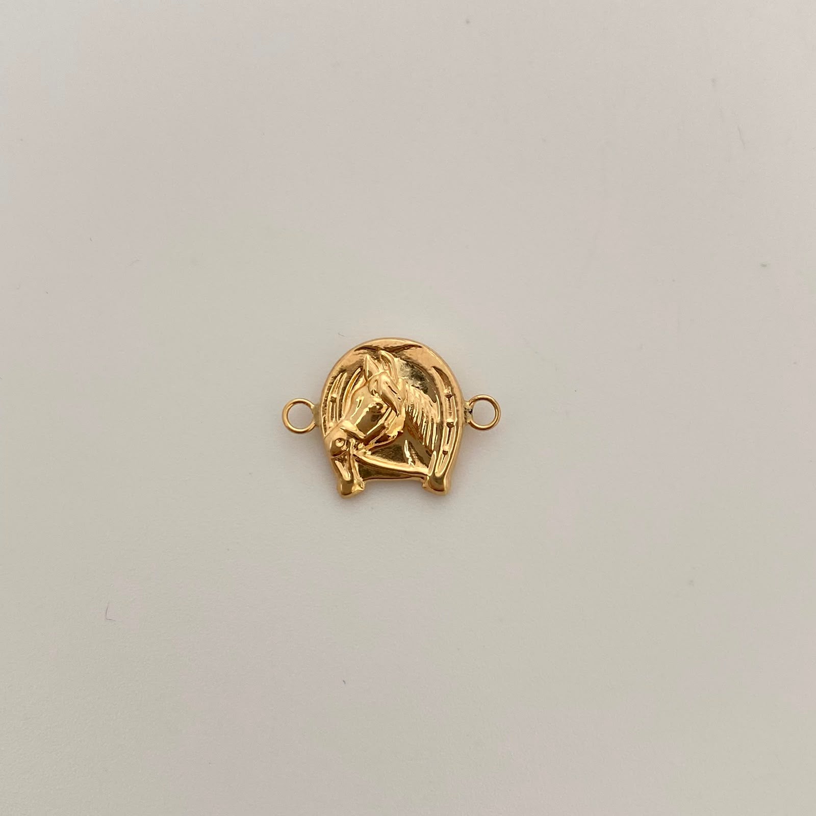 Herraje Herradura de Caballo Oro amarillo 18k 0,75 Gr / 1,8 Cm