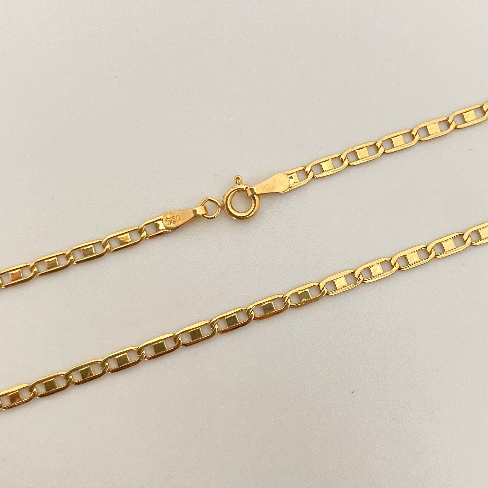 Cadena It plana Oro amarillo 18k 3,60 Gr / 2,5 mm / 60 Cm