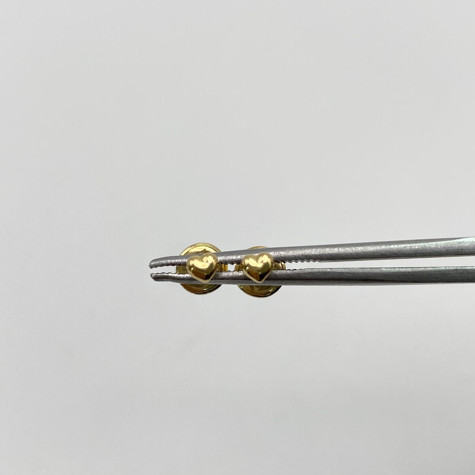 Topos Mini corazon Oro amarillo 18k 0,4 Gr / 3,3 mm