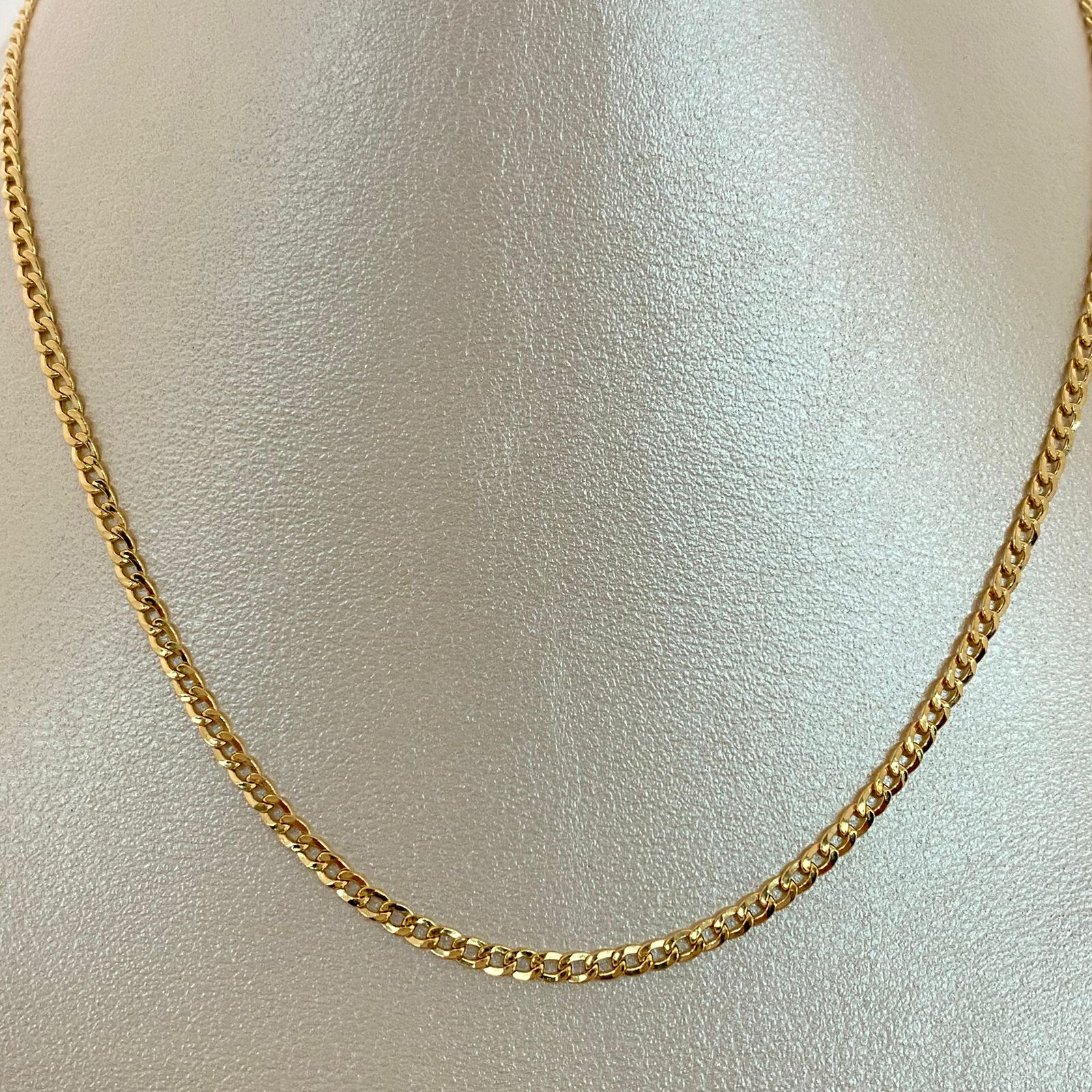 Cadena It Cubana Oro amarillo 18k 4,05 Gr / 2,3 mm / 60 Cm