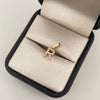 Dije letra R casting Oro amarillo 18k 0,5 Gr / 1,5 Cm