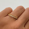Anillo 15 Corona Casting Oro amarillo 18k / Talla 7 / 2,15 Gr