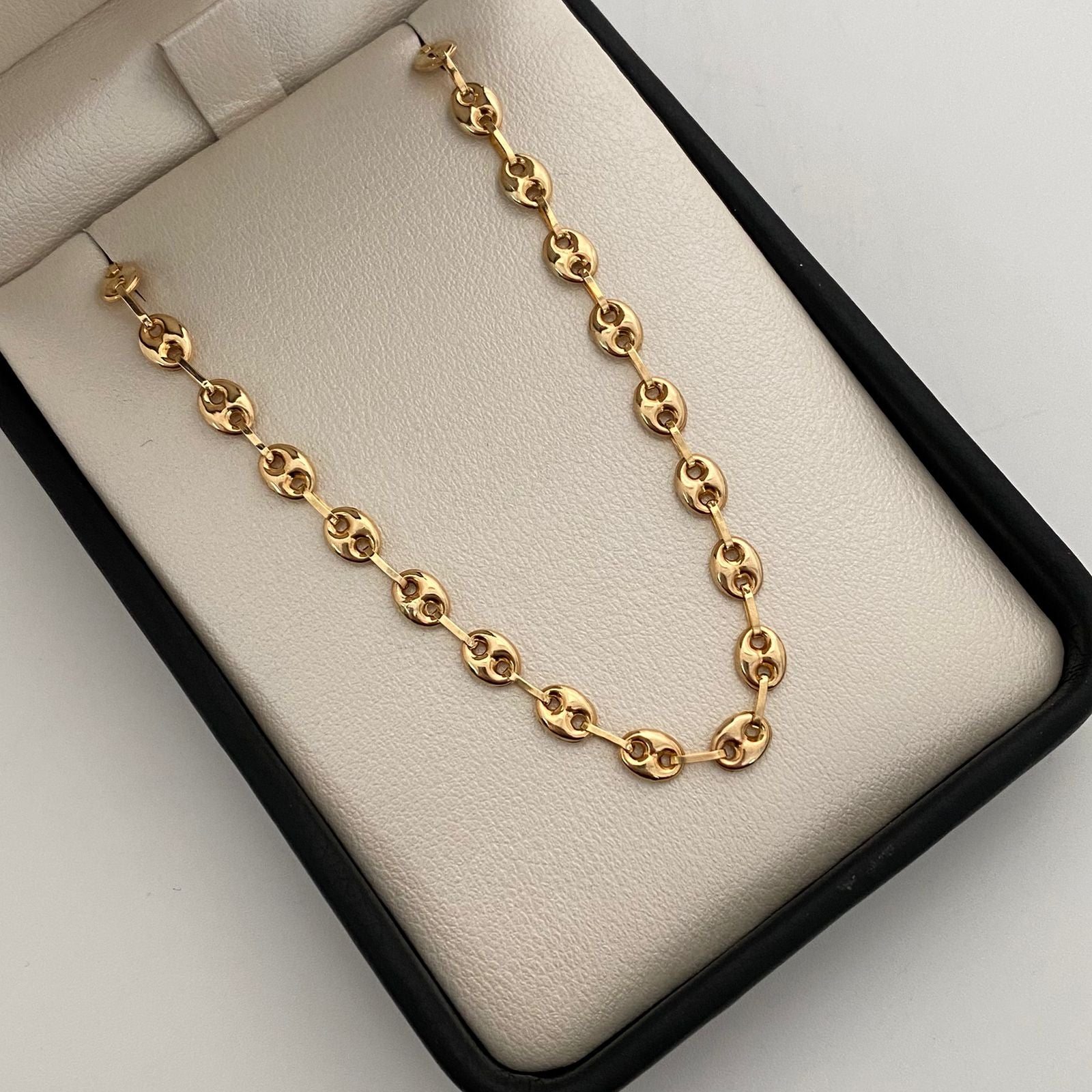 Pulso Gc Liso Oro amarillo 18k 3,55 Gr / 4,2 mm / 21,3 Cm Broche 0,40