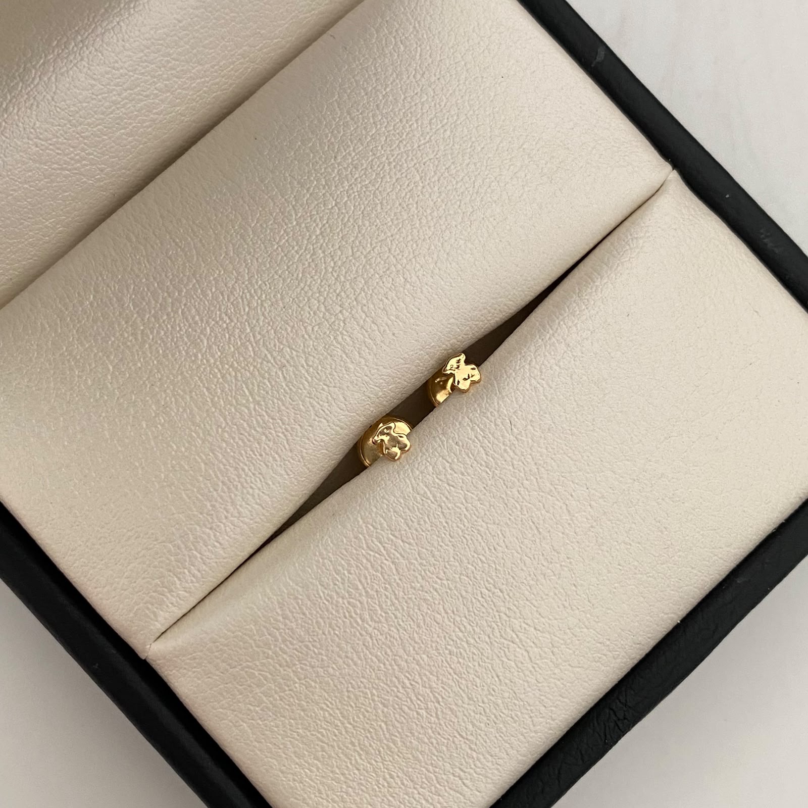 Topos Mini Oso Th Liso Oro amarillo 18k 0,45 Gr / 2,5 mm