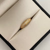 Anillo Argolla Fila Circones Oro amarillo 18k / Talla 5 / 1,55 Gr / 2,3 mm