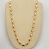Cadena rustica lisa  Oro amarillo 18k 14,85 Gr / 3,8 mm / 60 Cm Broche 0,60