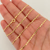 Cadena It plana  Oro amarillo 18k 1,85 Gr / 1,6 mm / 40 Cm