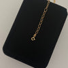 Pulso It cajon balines diamantados dije corazon Oro amarillo 18k +4 / 3,50 Gr / 3,6 mm / 19 Cm