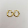 Candonga lineas tupidas melcocha Oro amarillo 1,45 Gr / 1,5 Cm