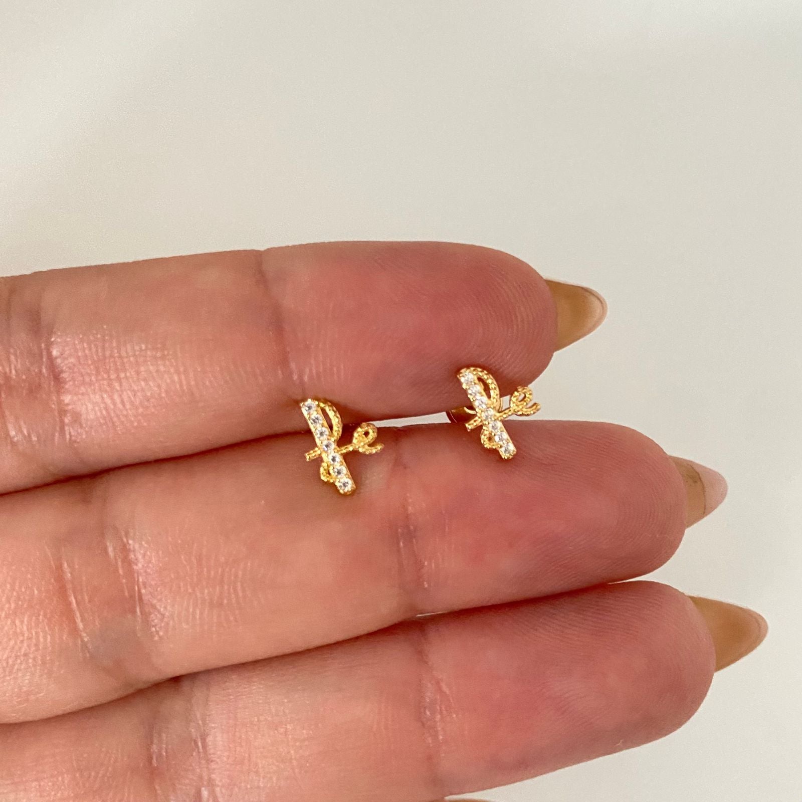 Topos fe casting blanco Oro amarillo 18k 0,8 Gr / 6,1 mm