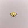 Herraje San benito Oro amarillo 18k 0,45 Gr / 1,6 Cm