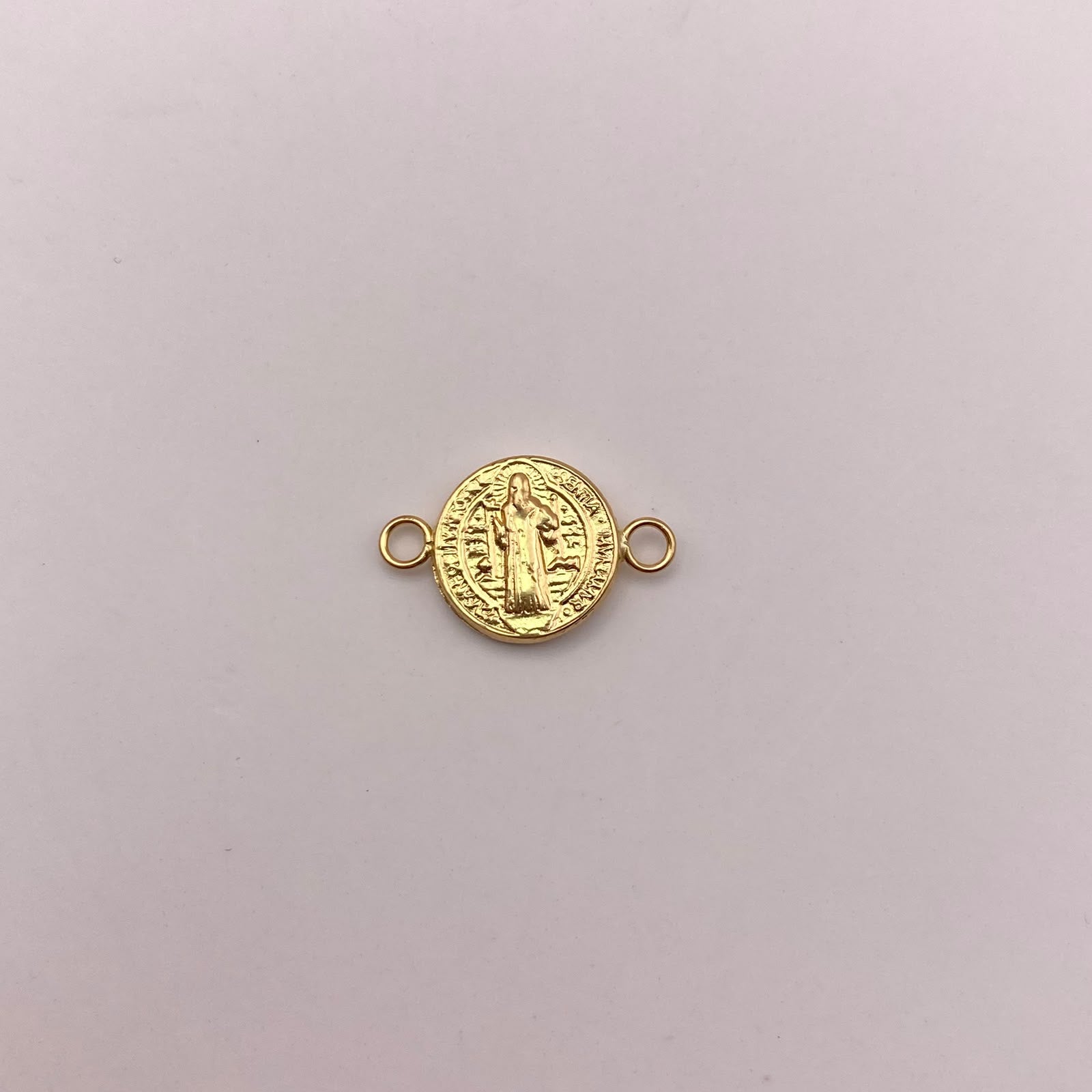 Herraje San benito Oro amarillo 18k 0,45 Gr / 1,6 Cm