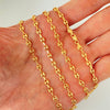 Cadena gc Oro amarillo 18k 6,00 Gr / 3,3 mm / 60 Cm Broche 0,40
