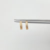 Candonga casting blanco Oro amarillo 18k 0,9 Gr / 1,0 Cm