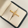 Dije cristo casting  Oro amarillo 18k 1,65 Gr / 3,3 mm / 3,5 Cm