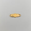Herraje Placa Nube Oro amarillo 18k 0,45 Gr / 2,1 Cm