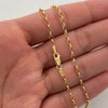 Cadena It doble aro Oro amarillo 18k 2,8 Gr / 1,6 mm / 60 Cm