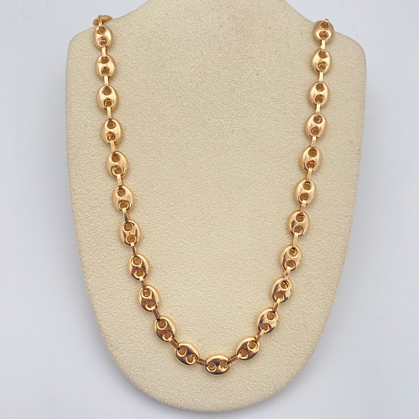 Cadena gc Oro amarillo 18k 19,20 Gr / 7,9 mm / 60 Cm Broche 1,00