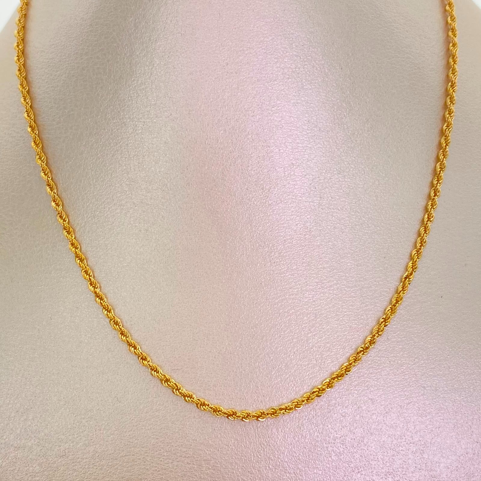 Cadena It Lazo Oro amarillo 18k +1 / 3,35 Gr / 2,2 mm / 60 Cm