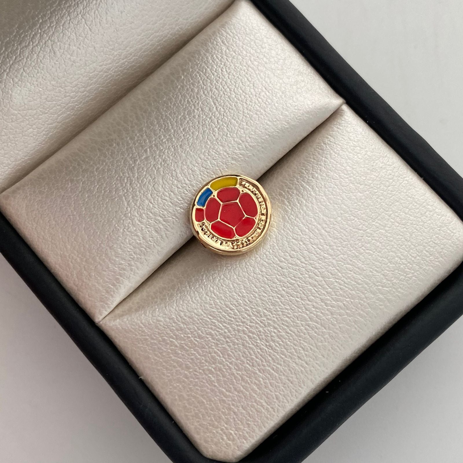 Herraje Balon Oro amarillo 18k 0,55 Gr / 1 Cm