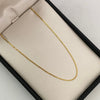 Cadena It Mini China Oro amarillo 18k +1 / 1,7 Gr / 1,1 mm / 50 Cm