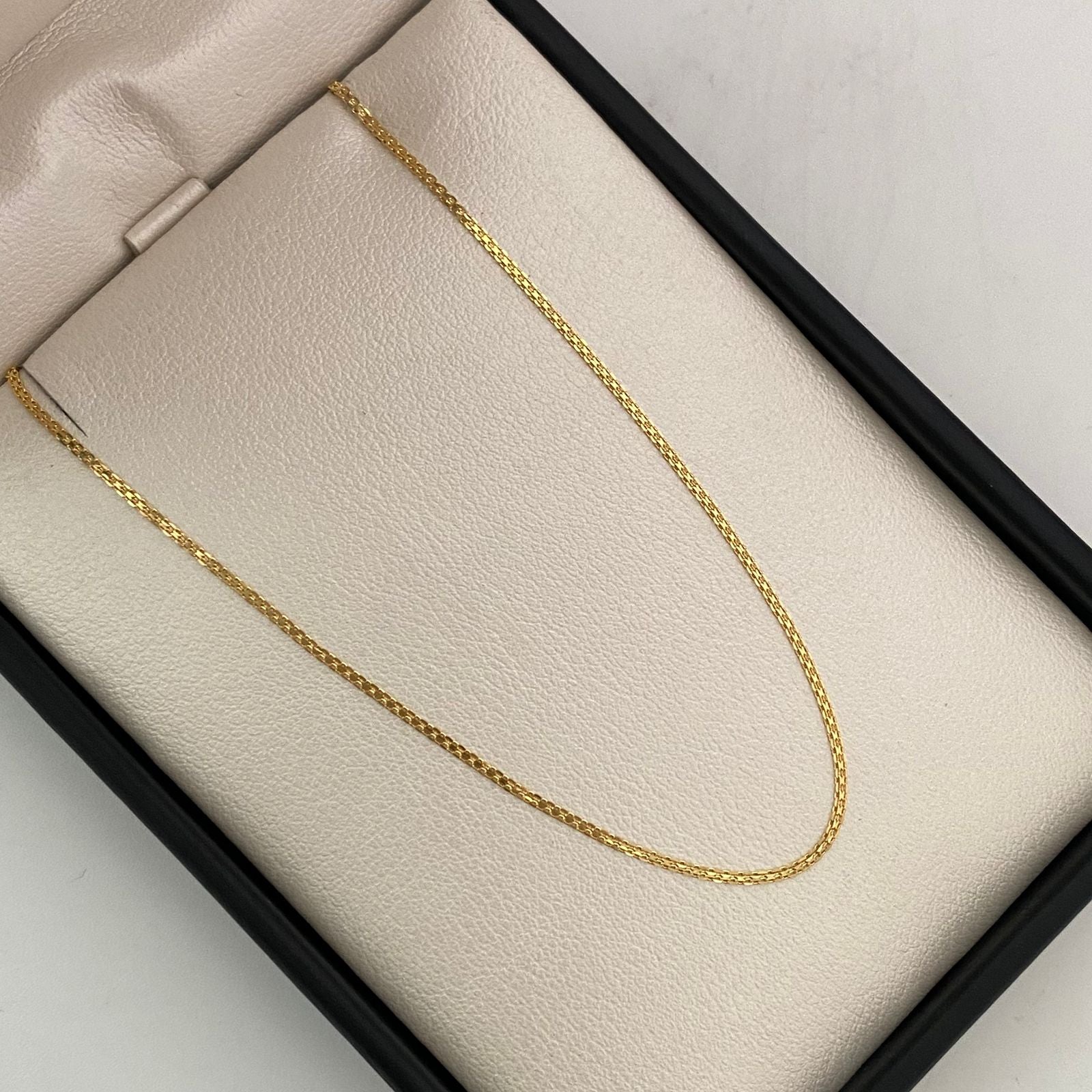 Cadena It Mini China Oro amarillo 18k +1 / 1,7 Gr / 1 mm / 50 Cm
