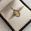 Dije Virgen de Guadalupe Multicolor Oro amarillo 18k 1,2 Gr / 9,3 mm / 2,1 Cm