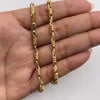 Cadena Rustica Oro amarillo 18k 13,10 Gr / 3,5 mm / 60 Cm Broche 0,40