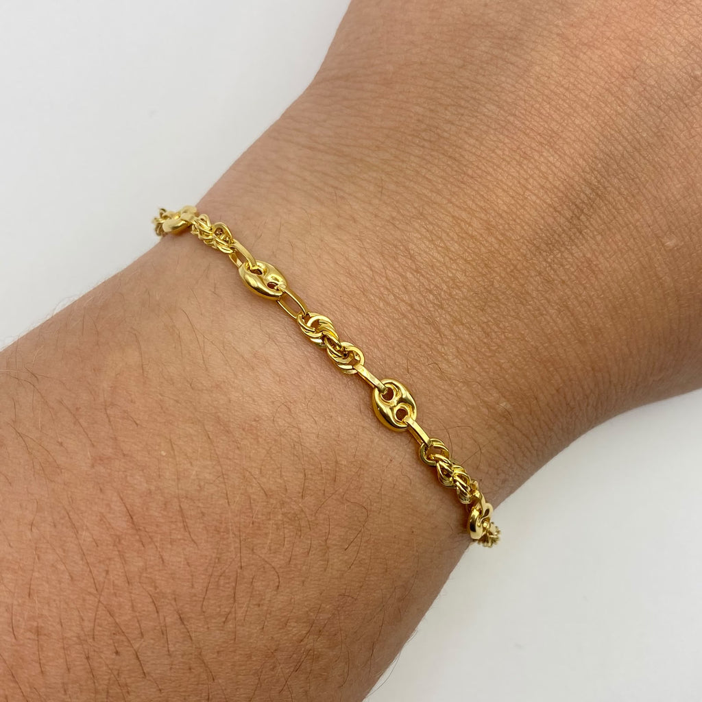 Pulso It lazo gc Oro amarillo 18k 3,17 Gr / 3,30 mm / 20 Cm