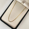 Cadena It plana  Oro amarillo 18k 1,85 Gr / 1,6 mm / 40 Cm