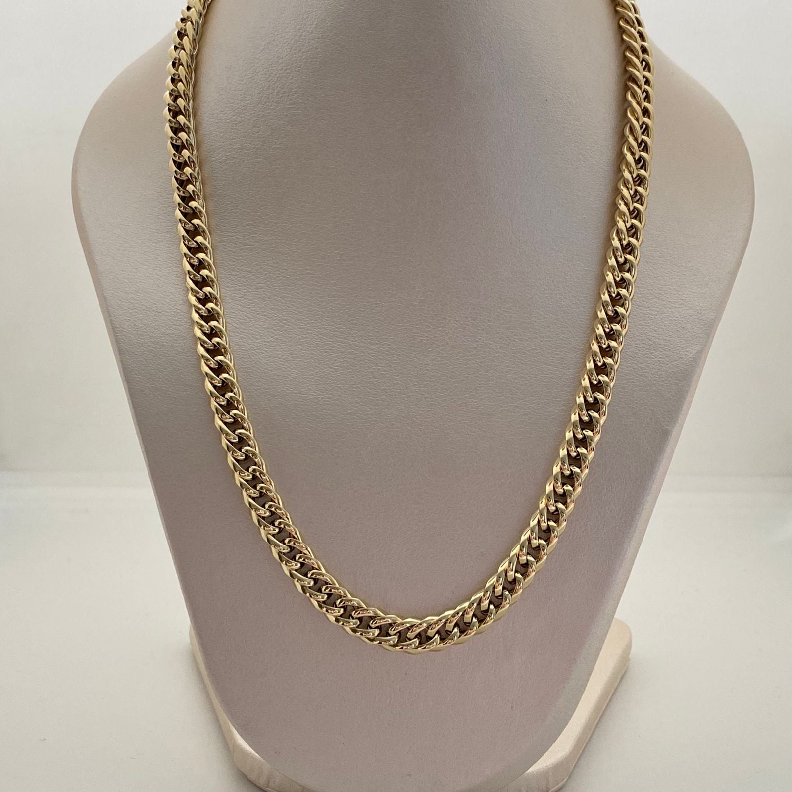 Cadena It cubana  Oro amarillo 18k +2 / 21,35 Gr / 7,2 mm / 60 Cm