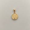 Dije San benito Oro amarillo 18k 0,9 Gr / 14,1 mm / 2,4 Cm