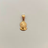 Dije Rostro Oro amarillo 18k 0,65 Gr / 9,5 mm / 2 Cm