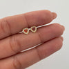 Topos Corazcon Casting Naranja Oro amarillo 18k 0,9 Gr / 6,2 mm