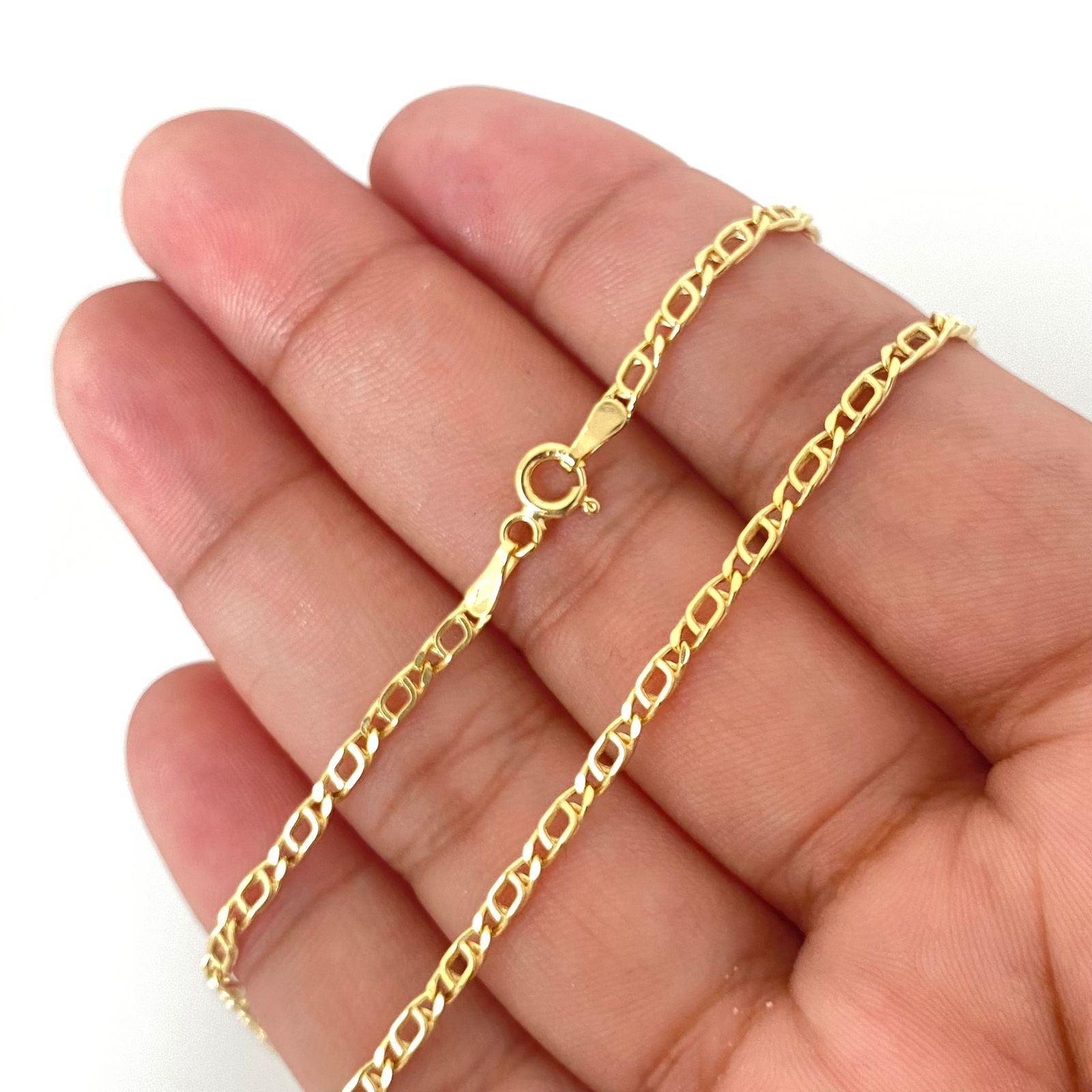 Cadena It gardenia Oro amarillo 18k 4,35 Gr / 2,4 mm / 50 Cm