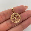 Dije arbol de la vida (POR FABRICACION) Oro amarillo 18k 4 Gr / 19,5 mm / 2,5 Cm